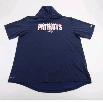 Sudadera con capucha de manga corta Dri-Fit On Field Nike XL NFL de los New England Patriots Foto 1 de 2