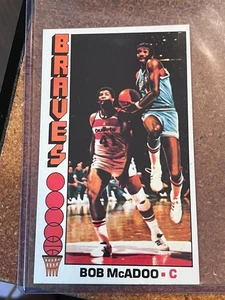 1976-77 Topps Baloncesto 3 1/8 x 5 1/4 # 140 Bob McAdoo - Imagen 1 de 2