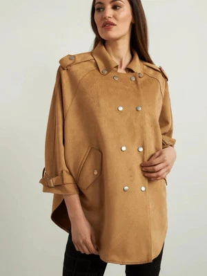 CHAQUETA DE GAMUZA SINTÉTICA CAMEL JOSEPH RIBKOFF TALLA XS Foto 1 de 4