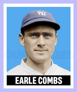Earle Combs Baseball Trading Card ACEO New York Yankees 48-L-EC-1 - Picture 1 of 6