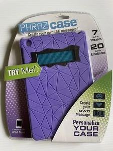 Fantasma toys Phraz Case Compatible with iPAD MINI Purple - Picture 1 of 2