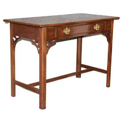 Kittinger Colonial Williamsburg Collection Mahogany Writing Table - Image 1 of 4