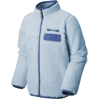 COLUMBIA AY1313 JÓVENES NIÑAS LADO MONTAÑA PESO PESADO CREMALLERA COMPLETA POLAR S Foto 1 de 2