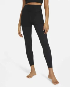 Nike Size S $100 Women's Yoga Luxe Layered 7/8 Leggings Tight DA0729-010 - Picture 1 of 6