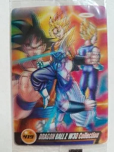 Carte Dragon Ball Z DBZ Morinaga Wafer Card Part 07 #419 3D MADE IN JAPAN - Imagen 1 de 1