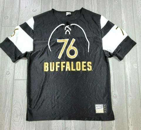 Victoria’s Secret PINK  Buffaloes Buffs Football Boulder Colorado Jersey Medium Cover