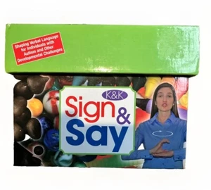Northern Speech Services Sign & Say Learn Sign Language Flash Cards - Picture 1 of 4