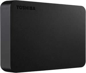 Toshiba Canvio Basics 4TB Portable External Hard Drive USB 3.0 Black - Afbeelding 1 van 6