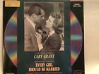 Every Niña Should Be Married 1958 Cary Grant Laserdisc Nuevo Sellado