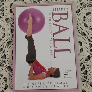 Simply Ball With Pilates Principle - DVD Only - 2003 - Fitness - Imagen 1 de 7