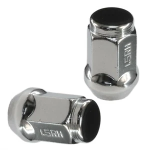 16 CHROME BULGE ACORN LUG NUTS | 12x1.5 THREAD PITCH | 3/4" HEAD 1.4" TALL - Picture 1 of 2