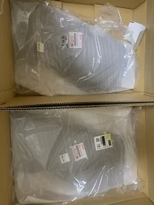 NEW 1996 - 2020 SUZUKI DR650SE BLACK SIDE FRAME COVERS LH RH OEM LEFT &RIGHT - Picture 1 of 3