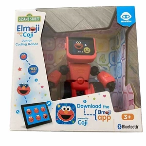 WowWee Sesame Street Elmoji Coji Junior Coding Robot Toy Bluetooth New in Box 3+ - Picture 1 of 10