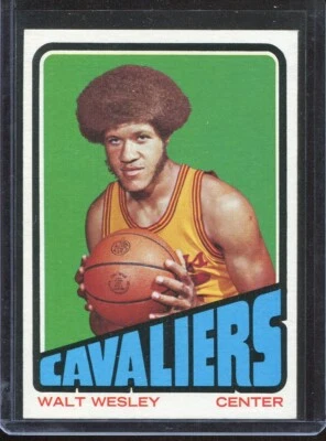 1972  Topps   Basketball  # 109   Walt Wesley   (NM-MT)   Near Mint to Mint - Image 1 of 2