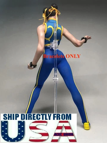1/6 Bracelets For Street Fighter Chun-Li For 12" PHICEN Hot Toys Female Figure Cover