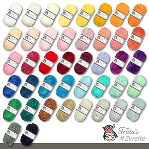 Frida's 100 g #Segunda lana de oruga tejer ganchillo suave 42 colores - Imagen 1 de 43