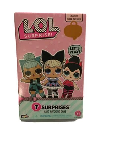LOL Surprise! 7 Surprises Card Matching Game New - Picture 1 of 6