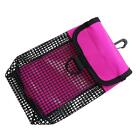 Scuba Diving Reel Snap & SMB Safety Marker Buoy Mesh gear pouch