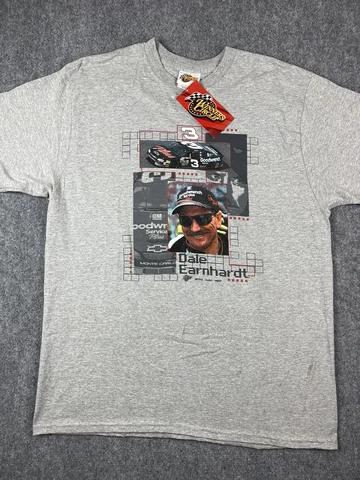 Vintage Dale Earnhardt Jr Shirt Adult Extra Large Black Nascar Racing Budweiser Cover