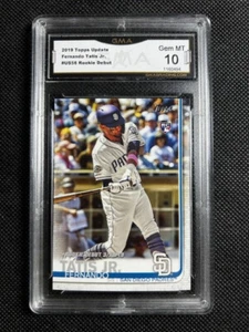 2019 Topps Update Series Fernando Tatis Jr Rookie Debut RC #US56 GMA 10 Gem Mint - Picture 1 of 2