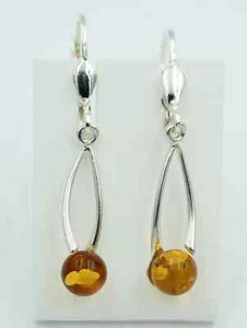 Designer Amber Brisur 925 Silver Bernteinbrisur Amber From Lithuania Top - Picture 1 of 9