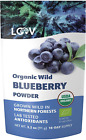 Wild Blueberry Powder Organic, Wild-Crafted From Nordic Forests, 100% Whole Bilb