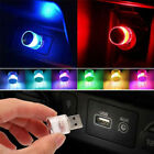 Car Accessories Interior USB Atmosphere Colorful Blue Lamp Ambient  Night Lights