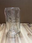 VINTAGE COCO-COLA COKE CAN SHAPED 5&quot; CLEAR GLASS 12 OZ SODA DRINKING GLASS