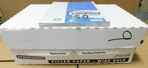 CASE OF 24 PACKS Top Flight Filler Paper, 10.5 x 8, Wide Rule, 150 Sheets(12119) - Picture 1 of 3