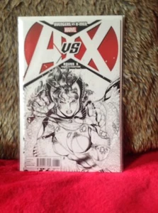 AVENGERS VS X-MEN # 6 BRADSHAW SKETCH 1 in 200 VARIANT EDITION MARVEL COMICS - Picture 1 of 1
