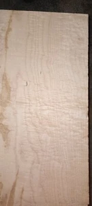 Figured CURLY MAPLE 15/16 " X 15 1/8" X 22 1/4" GUITAR,LUTHIER, CRAFT #16 - Picture 1 of 10