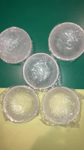 Wholesale Bulk Lot 5 Pack Of Selenite Large White Crystal Bowl Carved Crystal De - Picture 1 of 11