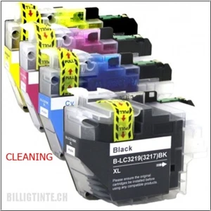 ✔️ Reinigungspatronen für Brother MFC-J5730 DW Druckkopfreiniger-LC 3219 - Bild 1 von 10