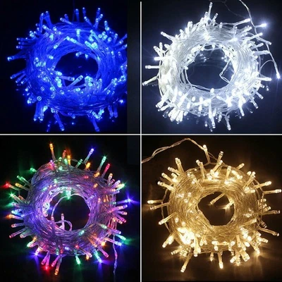 NONMON Fairy String Lights 20/30/100 LED Battery for Christmas Tree Indoor & Outdoor UK