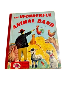 Vintage 1953 The Wonderful Animal Band Treasure Book Frank Luther VGC - Picture 1 of 7