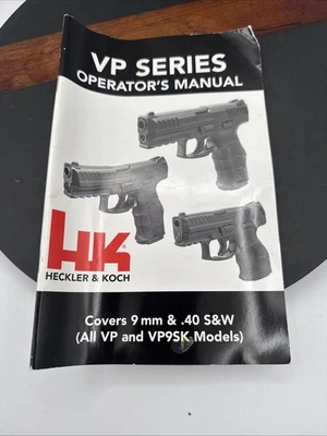 Manual del operador Heckler & Koch serie VP Foto 1 de 4