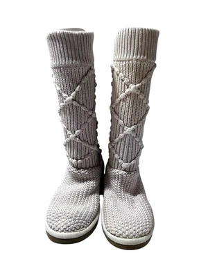 UGG 澳大利亚 ARGYLE Cardy 针织面霜拉靴女式 8 5879 阅读 — 第 1/4 张图片