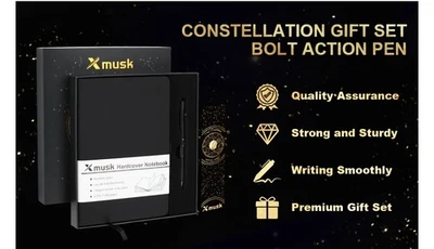 Xmusk Sagittarius Gift Set ♐️ Constellation Fine Journal, Bookmark, Pen - Image 1 of 4