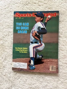 Sports Illustrated Seaver Returns To Mets 1983 Masters Augusta Ballesteros - Picture 1 of 3