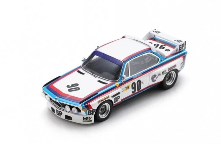 RARE SPARK S1558 BMW 3.0 CSL #90 24H Le Mans 1975 Aubriet/Depnic NEW - Immagine 1 di 1