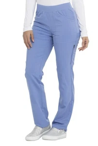 Nuevo con etiquetas Pantalón Médico Dickies para Mujer XSP Extra Pequeño Pequeño Tiro Medio DK135P Azul Ciel - Imagen 1 de 14
