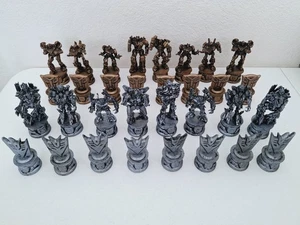 Juego de ajedrez Hasbro Transformers 2006 juego completo de 32 piezas - Imagen 1 de 5