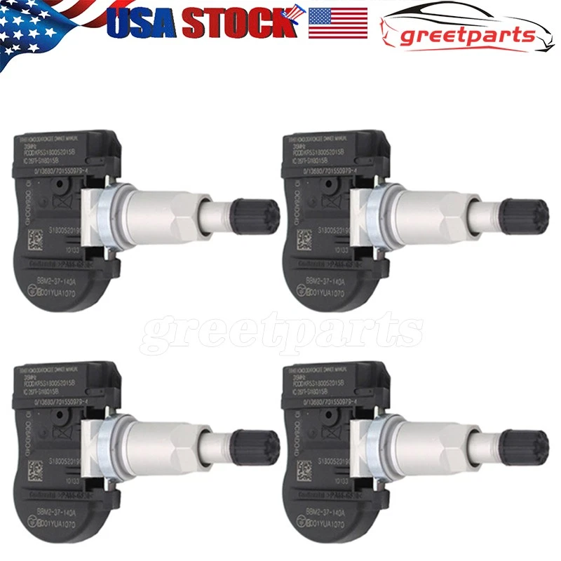 4PCS GN3A37140 Tire Pressure Sensor TPMS for Mazda 2 3 5 6 CX7 CX9 RX8 MX5 Miata Foto 1 de 4