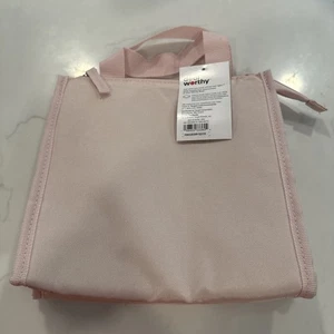 DEAL WORTHY Blush Insulated Lunch Bag NWT - Picture 1 of 5
