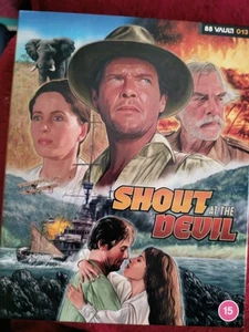 Shout at the Devil Blu-ray Roger Moore Limited Edition With Booklet & Slipcover. - Picture 1 of 5