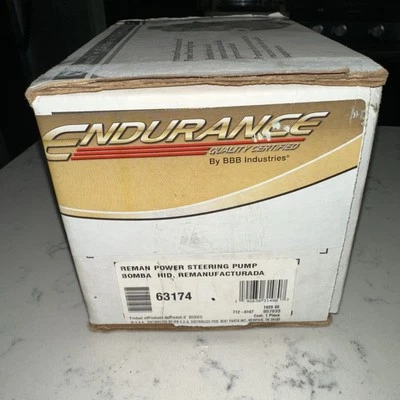 Endurance 712-0167 Remanufactured Power Steering Pump Repl. 63174 - Image 1 of 4