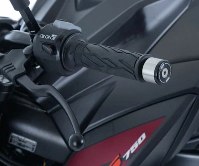 Embouts de guidon R&G RACING noir Suzuki GSX-S750 - Photo 1/2