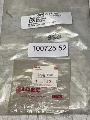IDEC BNM3PN50 87 Strip Fastener Bag of 50 - Image 1 of 2