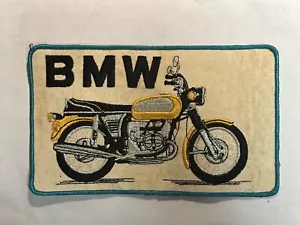 PARCHE BMW MOTO AÑOS 70 - Imagen 1 de 2