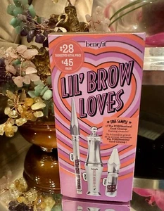 BENEFIT LIL’ BROW LOVES JUEGO DE 3 piezas nuevo en caja cálido marrón claro #3 con regalo gratis 🎁 - Imagen 1 de 3